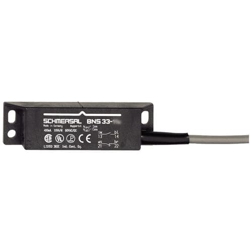 Magnet-Näherungssensor - BNS 33 series - SCHMERSAL - rechteckig / Kunststoff / IP67