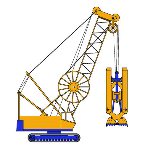 Greifer für Schlitzwände - CHA - MODELCO - hydraulisch