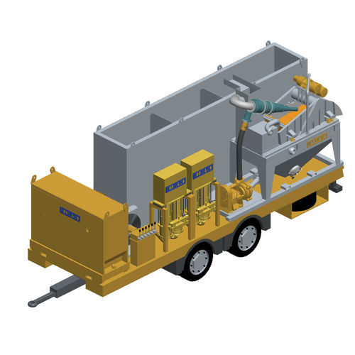 Recycling-Anlage / Schlamm - MODELCO