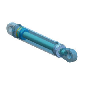 Hydraulikzylinder - DE 250 DH series - DOUCE HYDRO - doppeltwirkend / robust / geschweißt