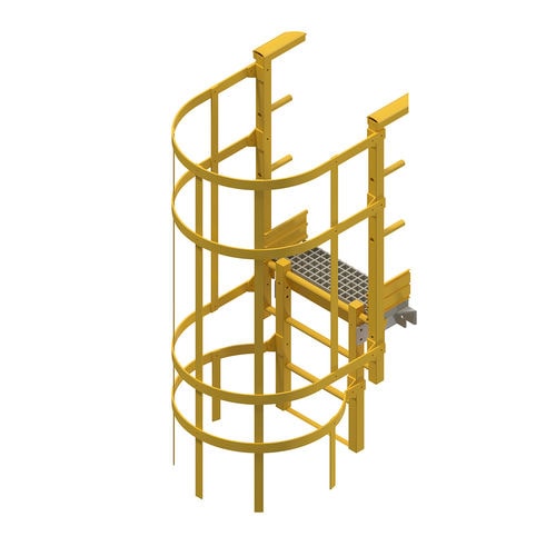 GFK-Leiter - Meiser - GFK / Plattform / stationär
