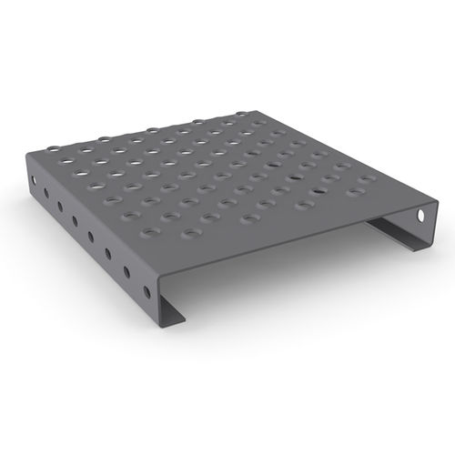 Gitterrost / galvanisiertem Stahl - Formstep O5 - Meiser - Aluminium / Edelstahl / Blech