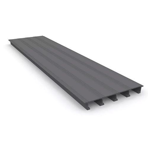 Aluminiumlegierungs-Bauprofil - Meiser - Aluminium / flach / für Böden oder Treppen