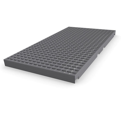 Metall-Gitterrost - Meiser - mit Quadratmaschen / für Regale / für Regal