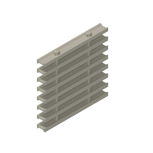 Gitterrost / glasfaserverstärktes Polyester - Meiser - GRP