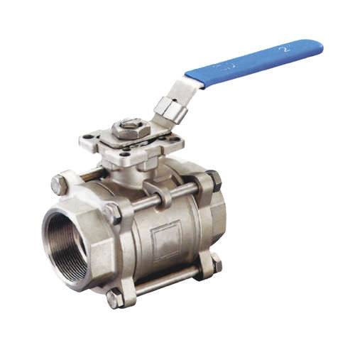 Kugelventil - Q11F-16P/R (3PC) - Zhejiang Kangsaite Valve Co., Ltd. - Hebel / 3-teilig / Edelstahl