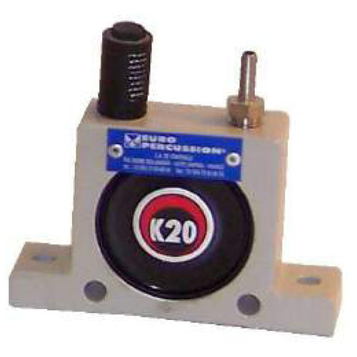 Pneumatischer Rüttler - K series - EURO PERCUSSION - drehbar / Kugel / Aluminium