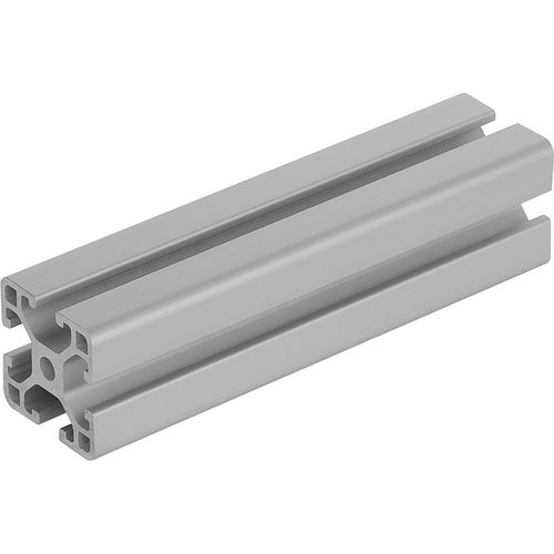 Aluminiumprofil - 10025 - norelem - Éléments standard mécaniques - gerillt / rechteckig / für Bauanwendungen