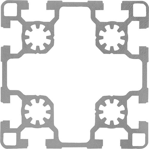 Aluminiumprofil - 10157 - norelem - Éléments standard mécaniques - rechteckig / für Industrieanwendungen / für Bauanwendungen