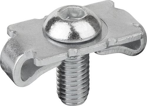 Befestigungselement für Aluminiumprofile - 10200 - norelem - Éléments standard mécaniques - Stahl