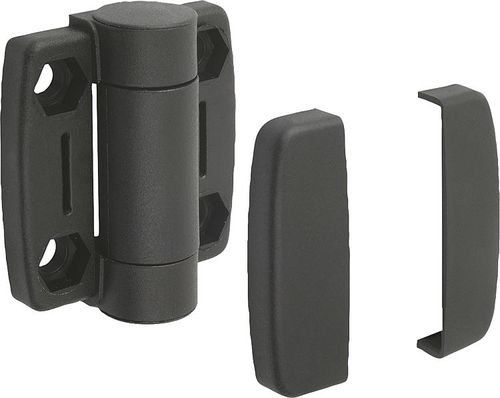 Thermoplast-Scharnier - 27857 - norelem - Éléments standard mécaniques - Glasfaser / Edelstahl / Einschraub