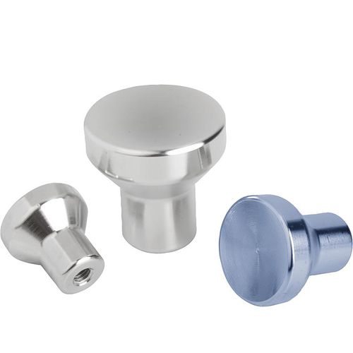 Gewindeknopf - 06240 - norelem - Éléments standard mécaniques - Typ Pilz / Edelstahl / Stahl