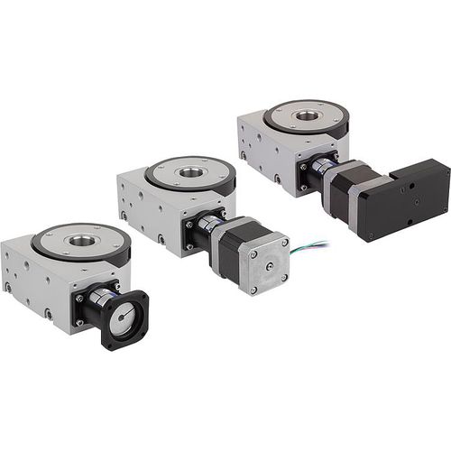 Drehbarer Positioniertisch - 21085 - norelem - Éléments standard mécaniques - elektrisch / Präzision