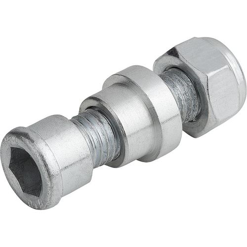 Gewindebolzen - 22280 - norelem - Éléments standard mécaniques - Sechskant / Stahl