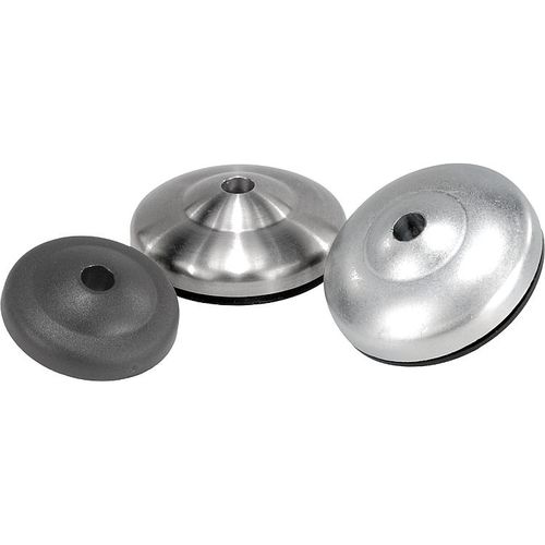 Maschinenfuß - 27830 - norelem - Éléments standard mécaniques - Gummi / Edelstahl / regelbar
