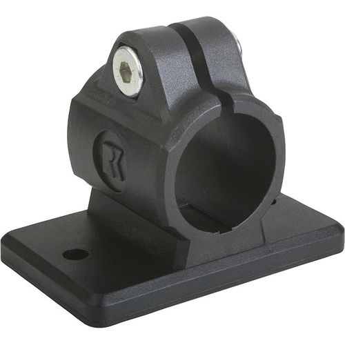 Runder Rohrverbinder - 29014 - norelem - Éléments standard mécaniques - Kunststoff / Bodenlager / Rohrhalter