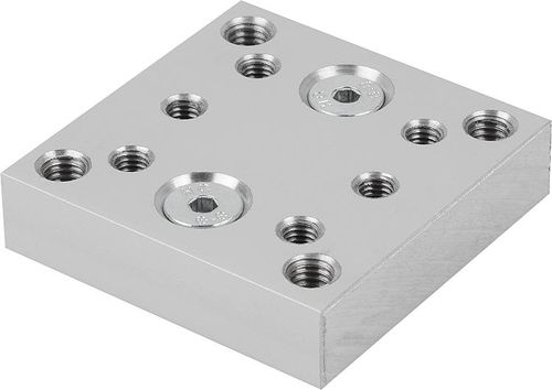 Aluminium-Adapterplatte - 05310 - norelem - Éléments standard mécaniques