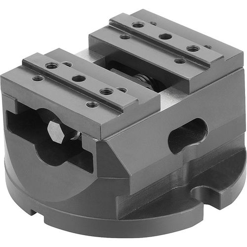 Selbstzentrierender Schraubstock - 41101 - norelem - Éléments standard mécaniques - Maschinen / horizontal / Präzision