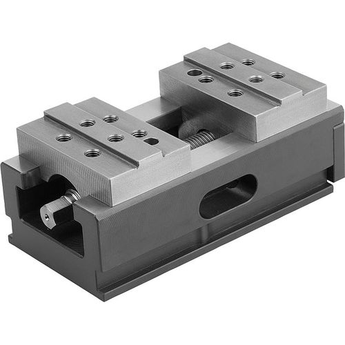 Maschinenschraubstock - 41102 - norelem - Éléments standard mécaniques - horizontal / Präzision / Stahl