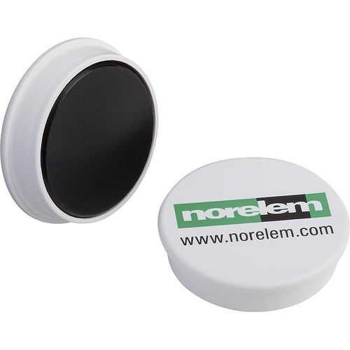 Ferrit-Magnet - 09119-10 - norelem - Éléments standard mécaniques - zylindrisch / für Bürogebrauch / verkapselt