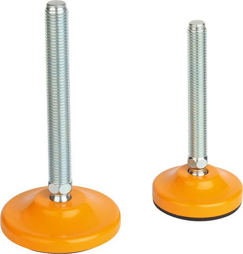 Maschinenfuß - 27792 - norelem - Éléments standard mécaniques - Stahl / Antivibration / regelbar