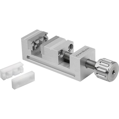 Spannstock für Werkzeugmaschinen - 33225-10 - norelem - Éléments standard mécaniques - für Messmaschinen / manuell / Edelstahl