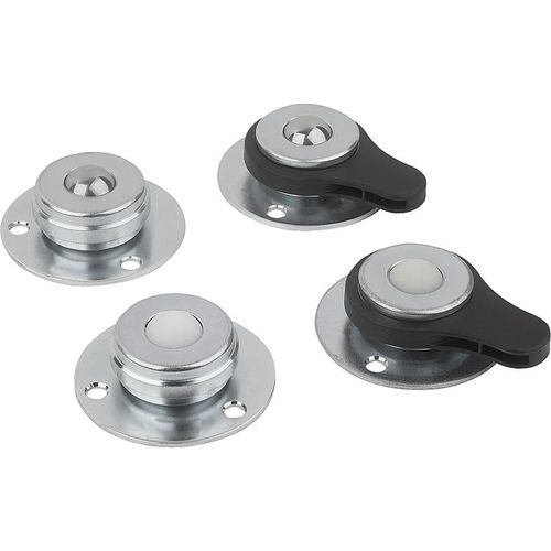 Edelstahl-Kugelrolle - 95161 - norelem - Éléments standard mécaniques - Stahl