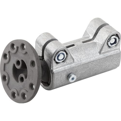 Runder Rohrverbinder - 29022-5301 - norelem - Éléments standard mécaniques - mit Gelenk / Aluminium / Stahl