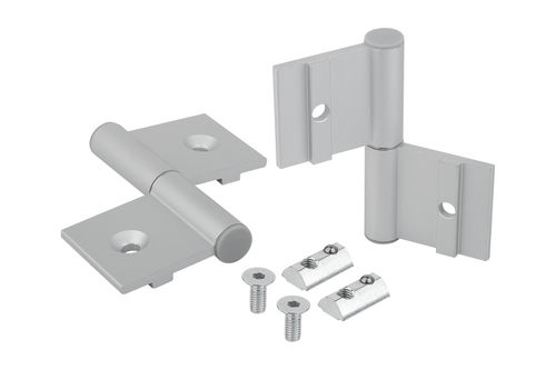Aushängbares Scharnier - 27869 - norelem - Éléments standard mécaniques - Dreh / Thermoplast / Edelstahl