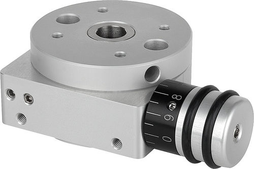 Motordrehtisch - 21160 - norelem - Éléments standard mécaniques - horizontal / kleinformatig / automatisch