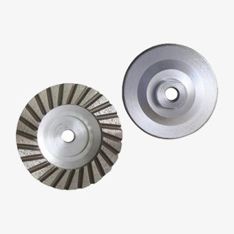 Schleifteller für Schleifarbeiten - Quanzhou JDK Diamond Tools Co., Ltd. - Polier / zum Entgraten / konisch