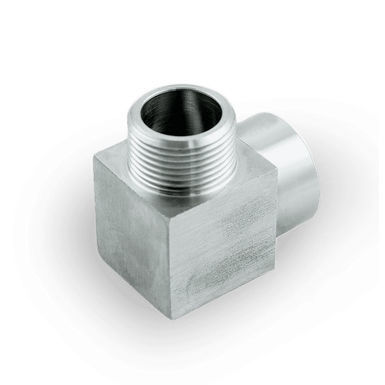 Hydraulikanschluss - GAS - VLS Technologies - Gewinde / T / rechtwinkelig
