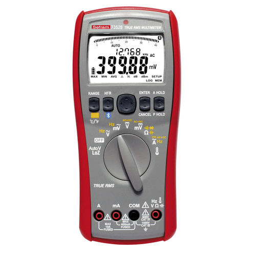 Digitales Multimeter - 7352B - SEFRAM INSTRUMENTS - tragbar / 1000 V / 10 A