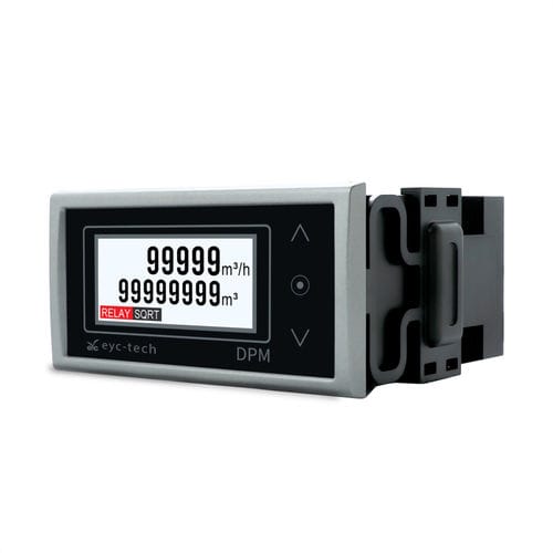 Anzeiger Zähler / Durchfluss - DPM04-3D01 - eyc-tech - mit LCD-Anzeige / 5-stellig / Einbau