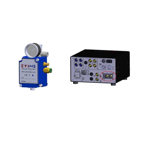 Durchflussregler für Klebstoff - EPC Series - Valco Melton - mit Analoganzeige