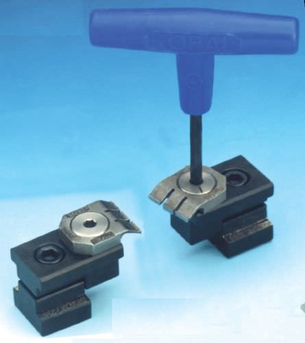 Mechanische Spannvorrichtung - KOPAL CAROSSINO - für T-Rille / horizontal / Miniatur