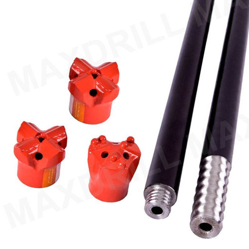 Bohrer für Stichloch - TC series - MAXDRILL ROCK TOOLS CO., LTD  - Vollmetall / Mehrzweck / Hartmetall