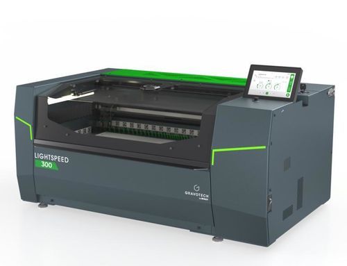 Schneide- und Graviermaschine / CO2-Laser - LightSpeed 300 - Gravotech - 2D-Laser / für Metall / für Kunststoffe