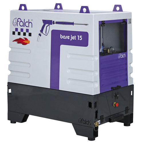 Kaltwasser-Hochdruckreiniger - base jet 15 300-24-70-e - falch gmbh - Heißwasser / elektrisch / stationär