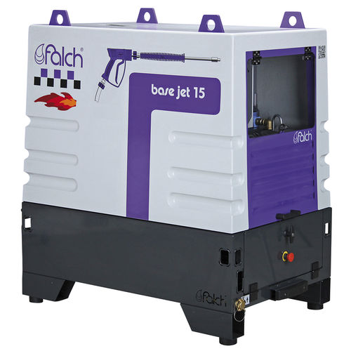 Kaltwasser-Hochdruckreiniger - base jet 15 500-15-95-e - falch gmbh - Heißwasser / elektrisch / stationär