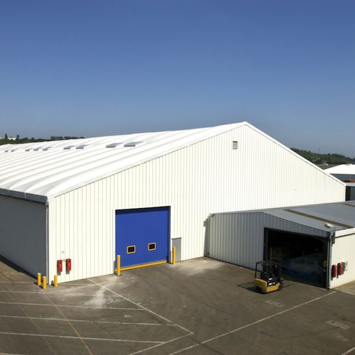 Temporäre Halle - Neivalu - SPACIOTEMPO - zerlegbar / permanent / Industrie