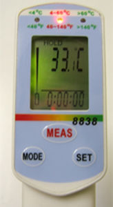 Infrarot-Thermometer - EJB HACCP - BERCU - Fühler / mit LCD-Display / IP65