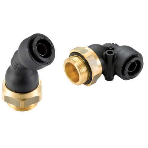 Pneumatischer Anschluss - C68UNPMK10M12	 - Parker Legris - Einschraub / T / 90°-Winkel