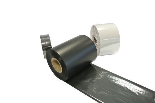 Weißer Thermotransferband - GREMARK® GR TT6100  / GR TT6900 - GREMTEK - schwarz