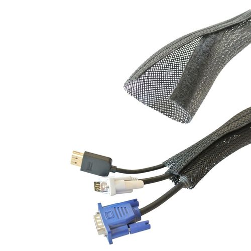 Geflechthülle - GREMFLEX® PET H&L - GREMTEK - für Kabel / für Elektrokabel / Polyester