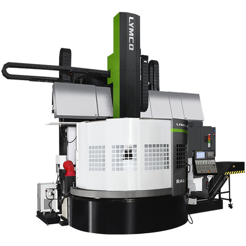 CNC-Drehzentrum - RAL series - LYMCO, BY LYWENTECH CO., LTD. - vertikal / 2-Achs / für Schwerzerspanung