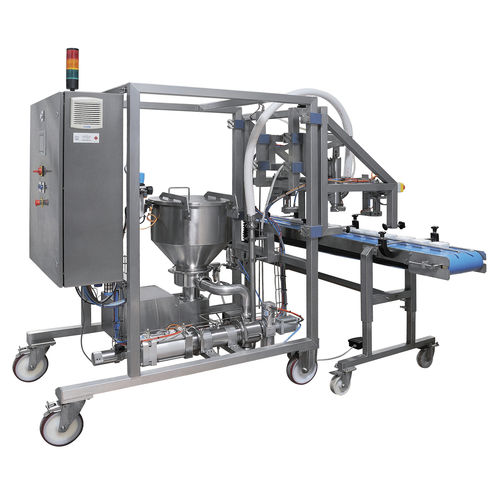 Automatisierte Füllmaschine - PCM Dosytop - PCM - für Flaschen / Dosen / Nahrungsmittel