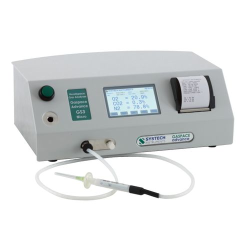 Sauerstoffanalysator - Gaspace Advance Micro - Systech Illinois - Kohlendioxid / Gas / für die Lebensmittelindustrie