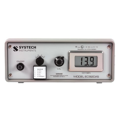 Sauerstoffanalysator - EC92DIS - Systech Illinois - Gas / Prozess / für gefährliche Umgebungen