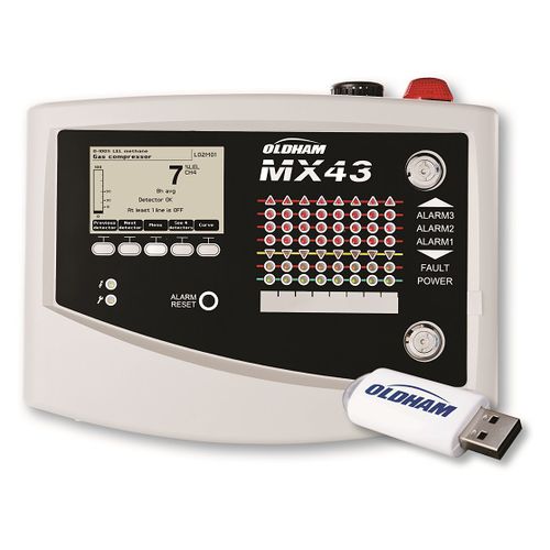 Kontrolleinheit für Gasdetektor - MX 43 - Teledyne Gas And Flame Detection